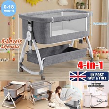 4in1 Baby Bedside Crib Sleeper