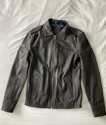 Superdry mens brown leather - superdry,