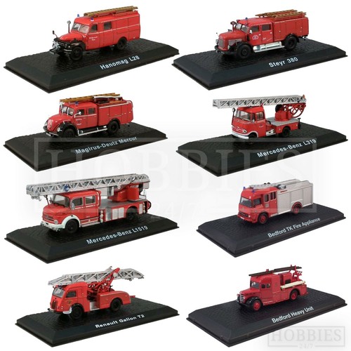 Atlas diecast fire - diecast, engines