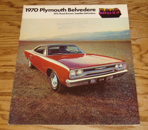 1970 plymouth belvedere sales - belvedere,