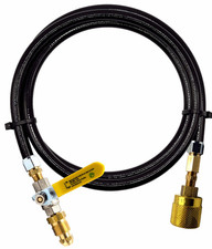 LPG Gas Bottle Refill Set Adaptors To Fill Empty Forklift Cylinders