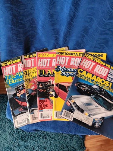 Lot vintage hot - hot, rod