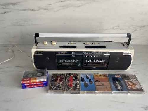 Vintage 1970s sharp boombox - vintage,