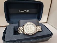 Nautica Midsize divers watch. Silver. RRP £149. Brand new, unworn. NAPPBS014