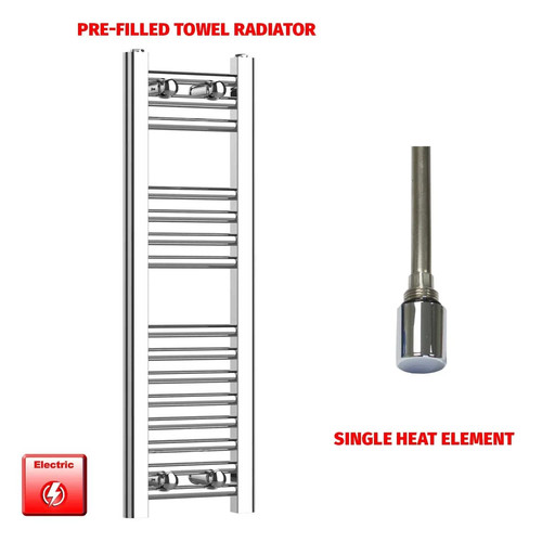 Chrome electric heated towel - electric,
