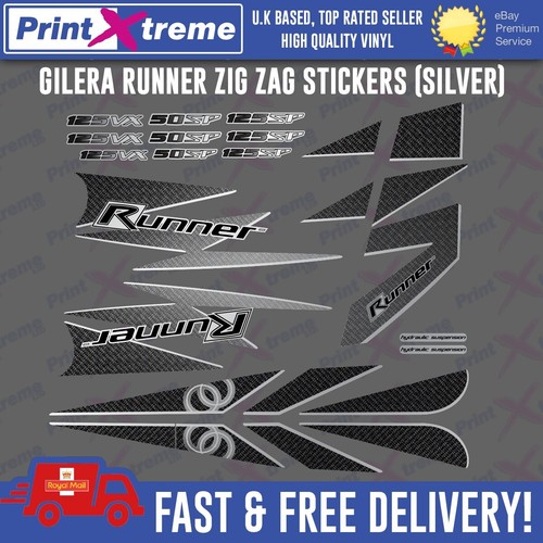 Gilera runner zig - zag, stickers