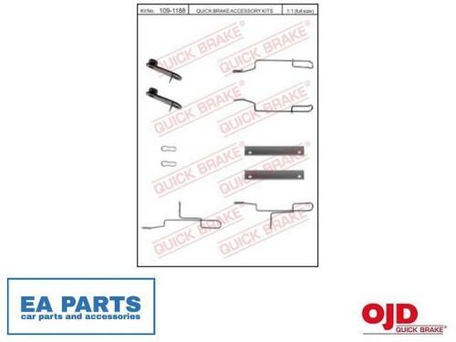 Accessory kit disc - kit,, pads