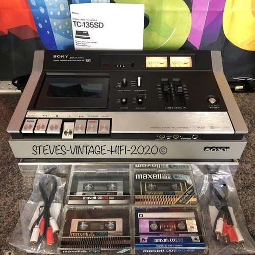 Sony 135sd stereo cassette - sony,