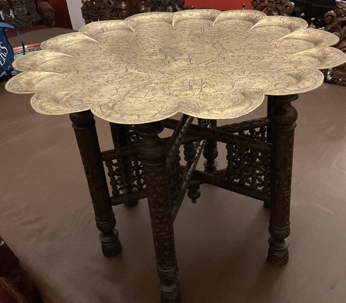 Antique ornate indian benares - indian,