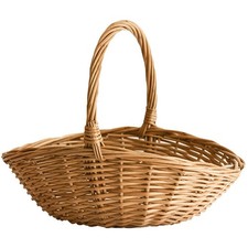 Wicker Basket with Handle