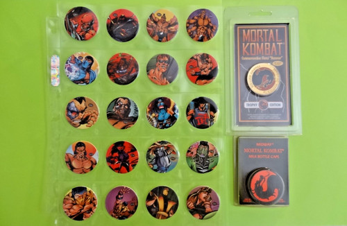 Pogs mortal kombat - pogs,