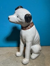 Vintage RCA Victor Nipper Dog Ceramic 7" Radio Phonograph Victrola