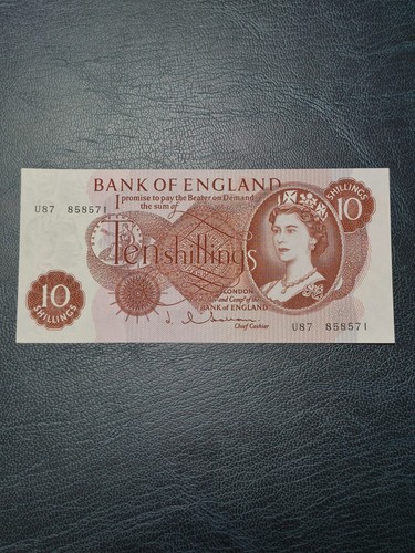 Ten shilling note bank of - ten,