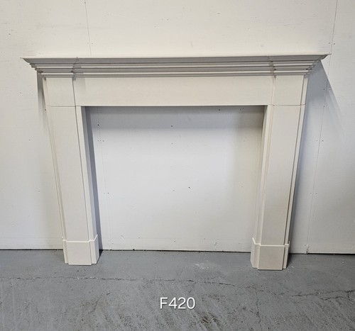 New limestone fireplace - new, fireplace/fire