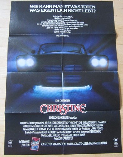 Filmplakat christine 1983 - filmplakat,
