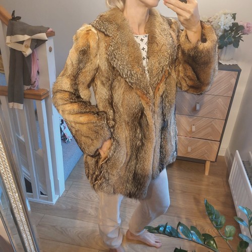 Real fur coat - real, mint