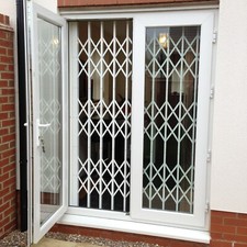 French Door Security Grilles, From £60 Made To Measure, Stop Burglars