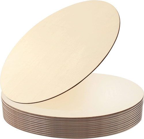 Wood circles for crafts - wood,