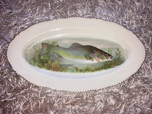 Vintage gilt edged woods ivory - gilt,