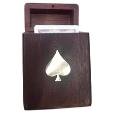 Handcrafted brown wooden