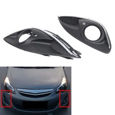 Front Bumper Fog Light Cover For Opel Corsa D For Vauxhall Corsa D 2011-2014