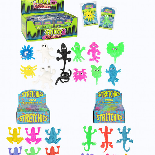 Sticky creatures stretchy - sticky, creatures,