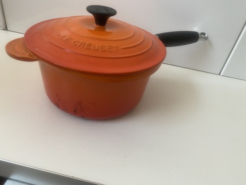 Creuset volcanic orange - le,