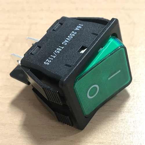 Pavoni green bipolar switch - green,