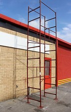 British Steel DIY Scaffold Tower (38mm tube) 4x2'6x15'wh with platform
