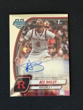 2024-25 Bowman U Chrome Ace Bailey Prospect Auto #1