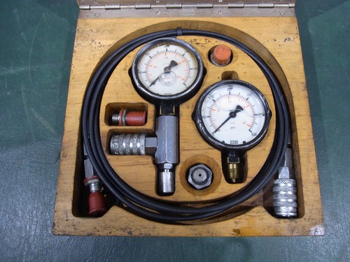 Vintage pressure tester kit - pressure,