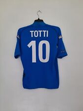 Italy 2002 World Cup Home Shirt / TOTTI 10 / Kappa / Medium (Excellent)