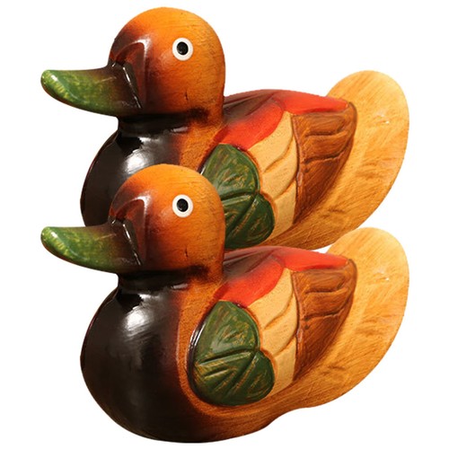 Pair wooden mandarin - 1,