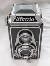 Lipca Flexora III Medium Format Twin Lens Reflex Camera, Film Tested,  Working