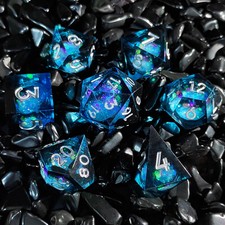 Poly Dice Set DND Liquid Core