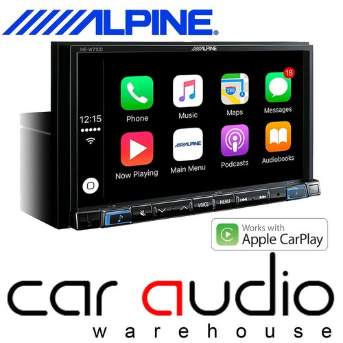Alpine ine w710d - -, 7"