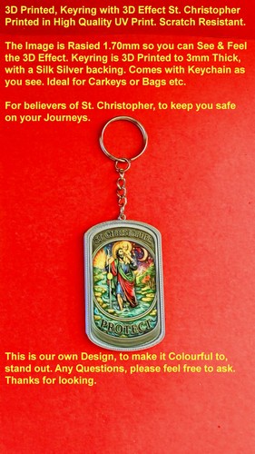 Saint christopher keyring - christopher,