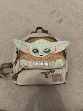 Loungefly Star Wars Baby Grogu Yoda Mini Backpack Hover Cradle Mandalorian
