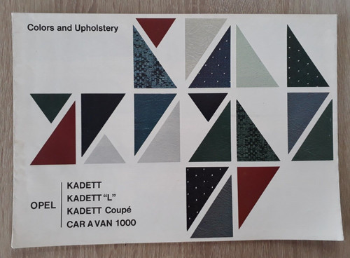 Opel kadett colours - kadett,