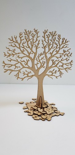 Mdf family wishing tree - mdf,