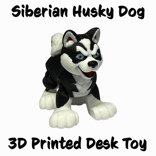 Siberian husky dog flexible - -,