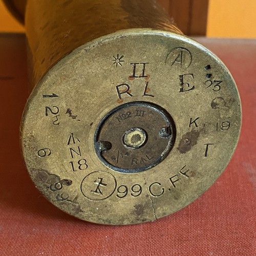 Trench art vase - art,