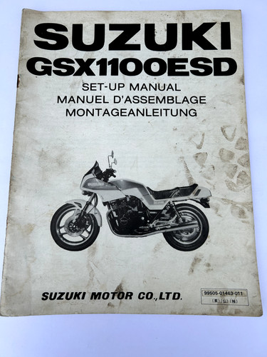 Suzuki gsx1100esd genuine - suzuki,