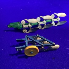 X2 Britains Ploughs 1974 Green