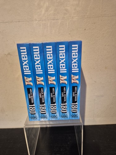 Maxell 180 vhs blank - maxell, m