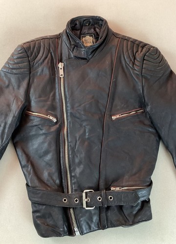 Vintage leather biker - vintage,