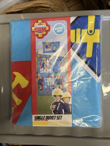 Fireman sam single reversible - sam,