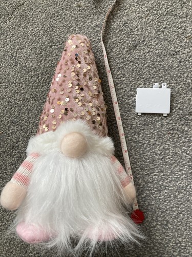 Pink gonk with - gonk, sequin