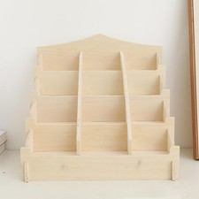 Postcard Display Stand Wood