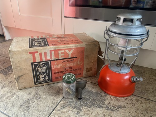 Vintage tilley paraffin - vintage, storm